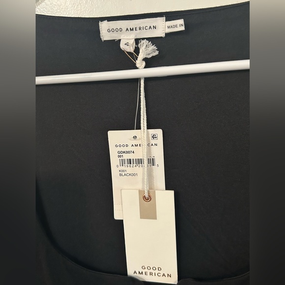 Good American U-Ring Long Sleeve Body-Con Midi Dress Sz 4 (XL) - Picture 7 of 7